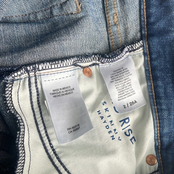Lucky Brand Mid Rise Hayden Skinny Jean - Picture 8 of 8